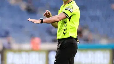 Edirne'de hakeme yumruk atan futbolcu gözaltına alındı: Maç tatil edildi