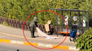 Tunceli’de şüpheli poşet alarmı: Kontrollü patlama yapıldı
