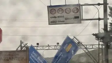 Gaziantep’te şiddetli yağış ve fırtına 23 kişiyi yaraladı