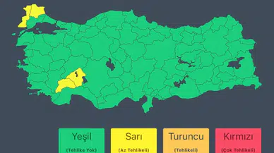 İçişleri Bakanlığı uyardı: 4 ilde kuvvetli yağış bekleniyor