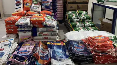 Ankara'da sahte deterjan operasyonu: 3 ton sahte deterjan ele geçirildi