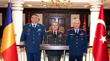 Genelkurmay Başkanı Bayraktaroğlu, Romanya Hava Kuvvetleri Komutanı'nı kabul etti
