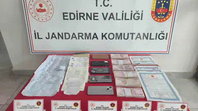 Edirne'de tefecilik operasyonunda 6 şüpheli gözaltına alındı