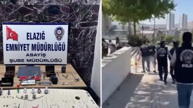 Elazığ'da 7 milyon liralık hırsızlık operasyonu: 4 şüpheli tutuklandı