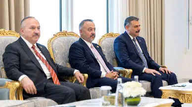 Bakan Çiftçi, Suriye Devlet Başkanı Ahmed eş-Şara ile bir araya geldi