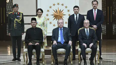 Cumhurbaşkanı Erdoğan 5 ülkenin büyükelçisini kabul etti