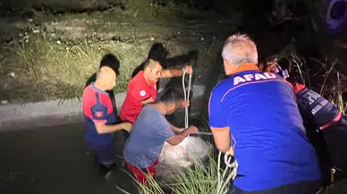 Osmaniye'de sulama kanalına düşen araçtaki kişi yaşamını yitirdi