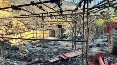 Tarım ve Orman Bakanlığı'ndan yangın açıklaması: "Mücadelemiz sürüyor"