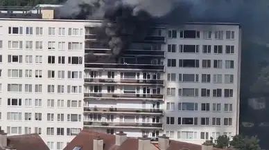 Belçika'da 10 katlı binada çıkan yangında 6 kişi yaşamını yitirdi