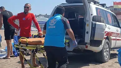 Sakarya'da denizde hareketsiz bulunan kişi tedavi altına alındı