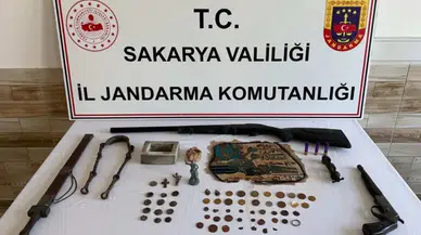Sakarya'da "Anadolu Mirası" operasyonu: 63 tarihi eser ele geçirildi