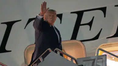 Donald Trump NATO Zirvesi'nin ardından Ankara'dan ayrıldı