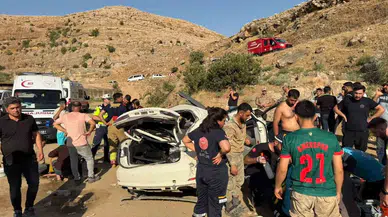 Şırnak'ta araç şarampole yuvarlandı: 2 ölü, 2 ağır yaralı