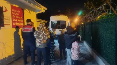 Isparta İl Jandarma Komutanlığı'ndan düzensiz göç operasyonu: 14 düzensiz göçmen yakalandı