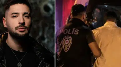 Rapçi Uzay sahne aldığı mekanda gözaltına alındı