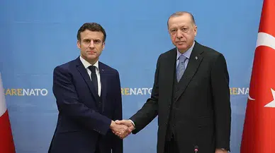 Macron'dan Cumhurbaşkanı Erdoğan paylaşımı: "Fransa'ya selamını ilettim"