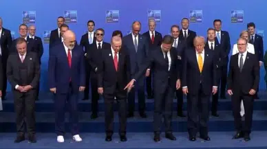NATO Zirvesi'nde beyaz ayakkabı detayı dikkat çekti