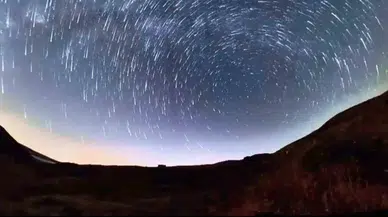 Perseid meteor yağmuru Niğde'de görüntülendi