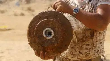 Yemen'de 7 bin 101 mayın ve patlayıcı etkisiz hale getirildi