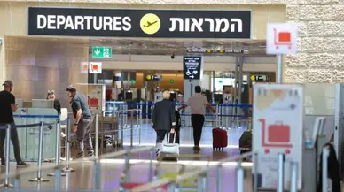 İsrail'de Ben Gurion Havalimanı'nda kriz! Gelen uçuşlar durduruldu