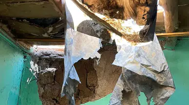 Kırıkkale'de iş kazası: Çatıda çalışan işçi zemine düştü
