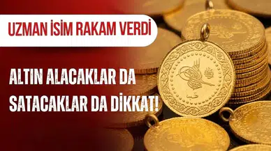 Altını olanlar dikkat! Uzman isim “satış” için kritik seviyeyi açıkladı
