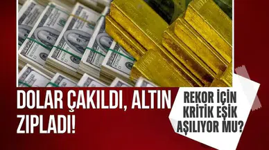Dolar 3 ayın dibine indi, altın yükseldi: Rekor beklentisi güçleniyor