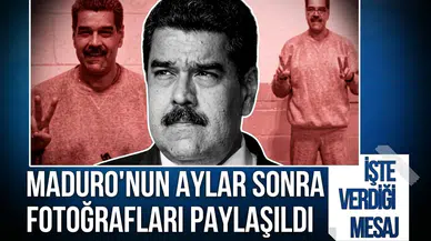 ABD'de gözaltında tutulan Maduro'nun son görüntüleri ortaya çıktı! Eşiyle birlikte mesaj gönderdi
