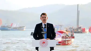 Bakan Kurum'dan Fethiye Körfezi açıklaması: "Denizlerin kirletilmesine tahammülümüz yok"