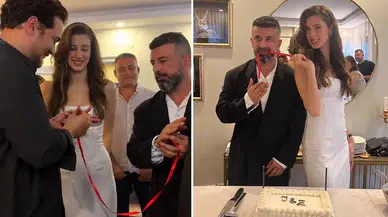 Ünlü oyuncu nişanlandı: Yüzükleri Çağatay Ulusoy taktı