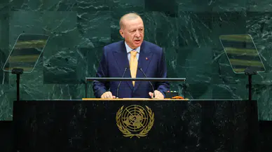 Cumhurbaşkanı Erdoğan BM Genel Kurulu'nda Gazze çağrısında bulundu