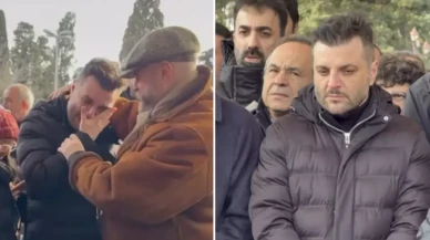 Candaş Tolga Işık'ın acı günü: Babasını son yolculuğuna uğurladı