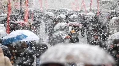 Kar ve fırtına uyarısı genişliyor, 9 il için sarı kod verildi