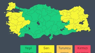 Bakanlıktan kritik uyarı: 'Sel, fırtına ve çığ tehlikesine karşı hazırlıklı olun'