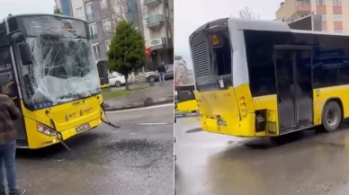 Sancaktepe'de İett otobüsleri çarpıştı, 5 araçlı zincirleme kazada 5 kişi yaralandı