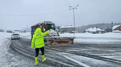 D-100 kara yolu İstanbul istikameti ulaşıma kapandı