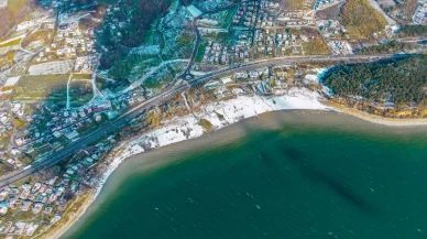 Sapanca Gölü'nde su seviyesi yükseldi