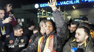 Galatasaray'ın yeni transferi Yaser Asprilla İstanbul'a geldi