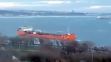 Avcılar açıklarında tanker tehlikesi