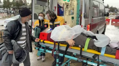 Anten tamiri yaparken çatıdan düştü: Emekli adam hastanelik oldu