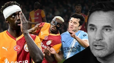 Galatasaray, deplasmanda Manchester City'ye 2-0 mağlup oldu
