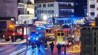İsviçre kayak merkezindeki yangın felakete dönüştü: 100 kişi yaralandı, olağanüstü hal ilan edildi