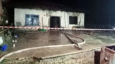 Kütahya'da yangın faciası: Yalnız yaşayan yaşlı kadın hayatını Kaybetti