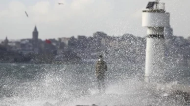 Meteoroloji Marmara’nın batısı ile kıyı Ege için kuvvetli rüzgar ve fırtına uyarısı yaptı
