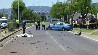 Bolu’da yağış kazaya neden oldu: Çaya düşen otomobil 500 metre sürüklendi