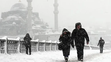 AKOM saat verdi İstanbul’da kar bekleniyor, bu ilçeler için uyarı yapıldı