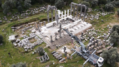 Zeus Tapınağı eski ihtişamına kavuşacak