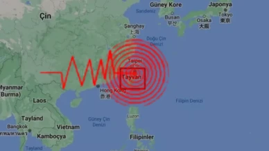 Tayvan’da 6,1 büyüklüğünde deprem