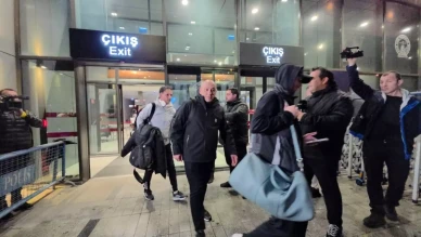 Beşiktaş Takımı Trabzon'a Ulaştı!