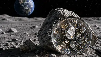 Ay’da yeni keşif! Çinli bilim insanları 2 yeni mineral buldu